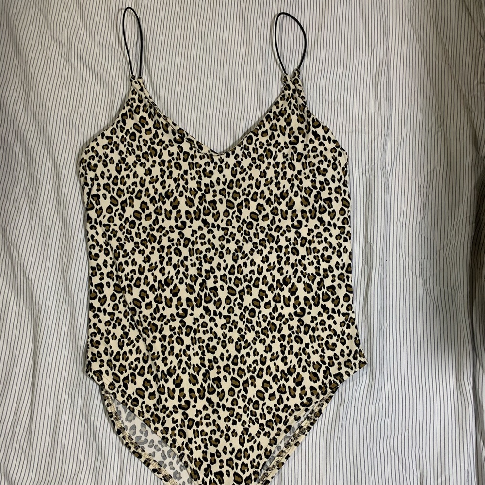 Leopard Print Bodysuit